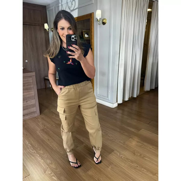 BLUSA MANGA JAPONESA 100% ALGODÃO