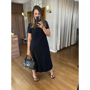 Vestido Linda Manga Curta - COMPRE 1 LEVE 5