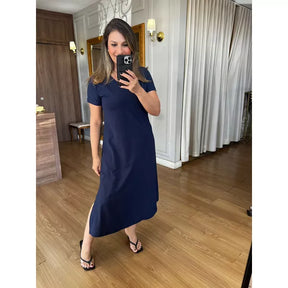 Vestido Linda Manga Curta - COMPRE 1 LEVE 5