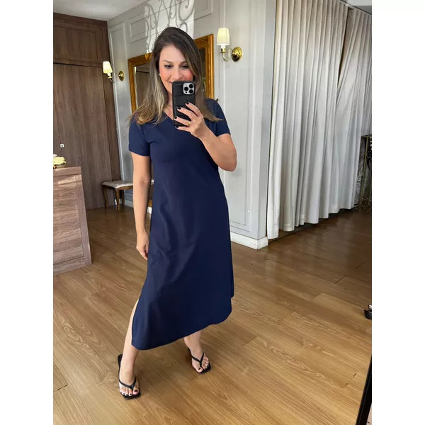 Vestido Linda Manga Curta - COMPRE 1 LEVE 5