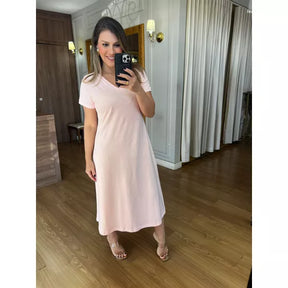 Vestido Linda Manga Curta - COMPRE 1 LEVE 5