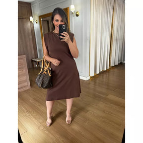 VESTIDO MALHA DE ALGODÃO MUSCLE