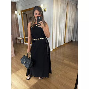 VESTIDO EM VISCOLINHO CIÇA